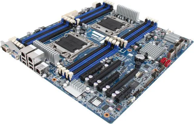 Main image of GIGABYTE 7PESH1 SSI EEB Server Motherboard Dual LGA 2011 Intel C602 DDR3 1600/1333/1066