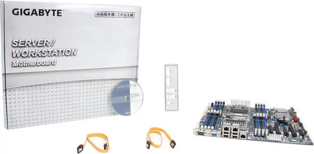 Alt view image 5 of 5 - GIGABYTE 7PESH1 SSI EEB Server Motherboard Dual LGA 2011 Intel C602 DDR3 1600/1333/1066