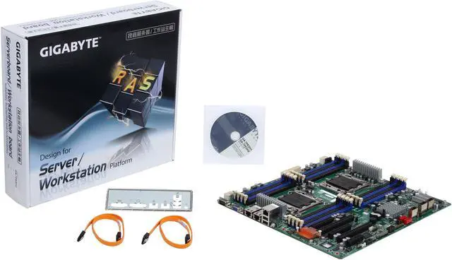 Alt view image 5 of 5 - GIGABYTE 7PESH2 SSI EEB Server Motherboard Dual LGA 2011 Intel C602 DDR3 1600/1333/1066