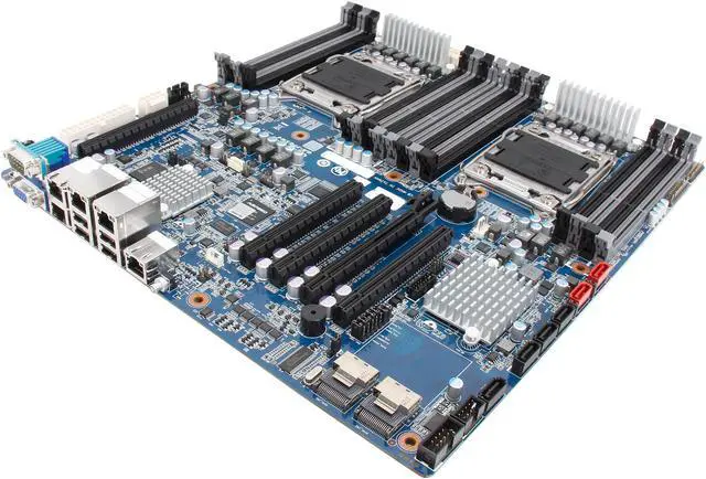 Main image of GIGABYTE 7PESH4 SSI EEB Server Motherboard Dual LGA 2011 Intel C602 DDR3 1600/1333/1066