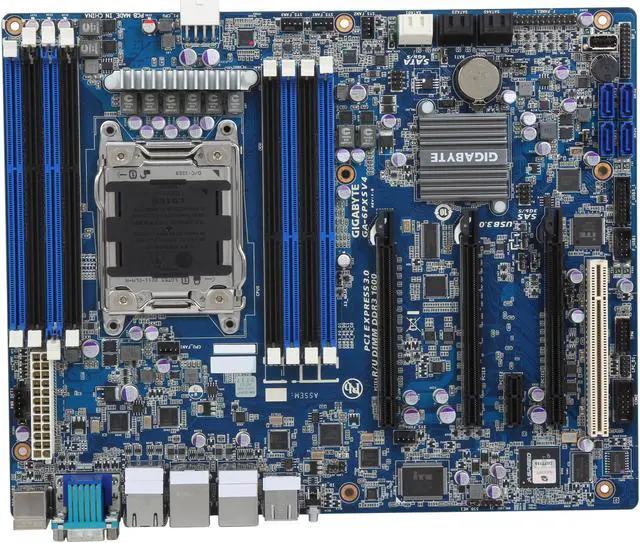 Alt view image 3 of 5 - GIGABYTE 6PXSV4 ATX Server Motherboard LGA 2011 Intel C604 1.35V modules: 1066 / 1333 / (1600) MHz
1.5V modules: 1066 / 1333 / 1600 / (1866) MHz