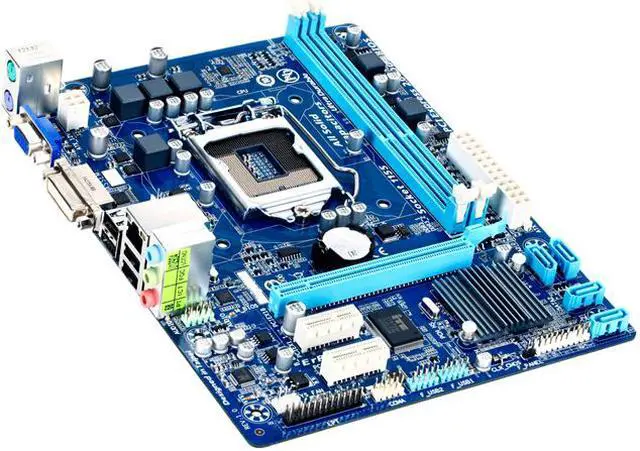 Main image of Gigabyte Ultra Durable 4 Classic GA-H61M-DS2 DVI Desktop Motherboard - Intel H61 Express Chipset - Socket H2 LGA-1155