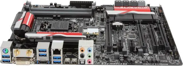 Alt view image 2 of 5 - GIGABYTE GA-Z87X-UD5 TH LGA 1150 Intel Z87 HDMI USB 3.0 ATX Intel Motherboard