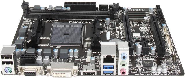 Alt view image 3 of 5 - GIGABYTE GA-F2A75M-HD2 (rev. 3.0) FM2+ AMD A75 (Hudson D3) USB 3.0 HDMI Micro ATX AMD Motherboard