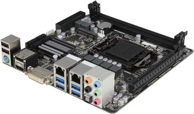 Main image of GIGABYTE GA-H87N LGA 1150 Intel H87 HDMI USB 3.0 Mini ITX Intel Motherboard
