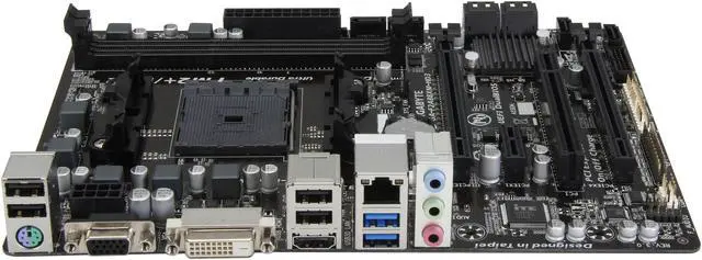 Alt view image 2 of 5 - GIGABYTE GA-F2A88XM-HD3 FM2+ / FM2 AMD A88X (Bolton D4) USB 3.0 HDMI Micro ATX AMD Motherboard