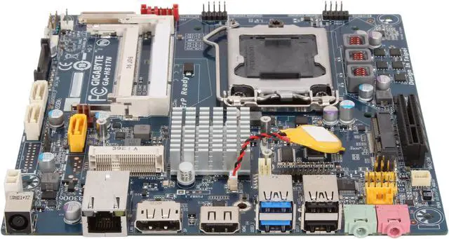 Alt view image 2 of 5 - GIGABYTE GA-H81TN LGA 1150 Intel H81 HDMI USB 3.0 Thin Mini-ITX Intel Motherboard