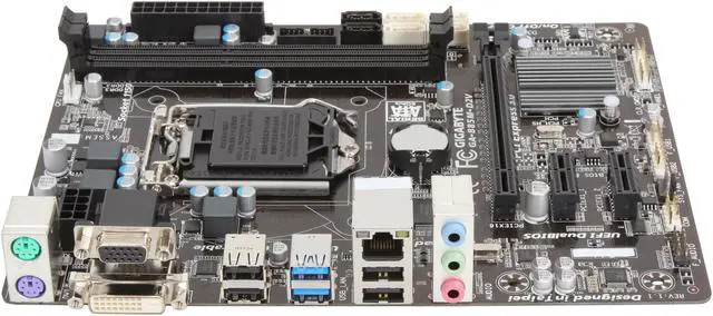 Alt view image 2 of 8 - GIGABYTE GA-B85M-D2V LGA 1150 Intel B85 USB 3.0 Micro ATX Intel Motherboard