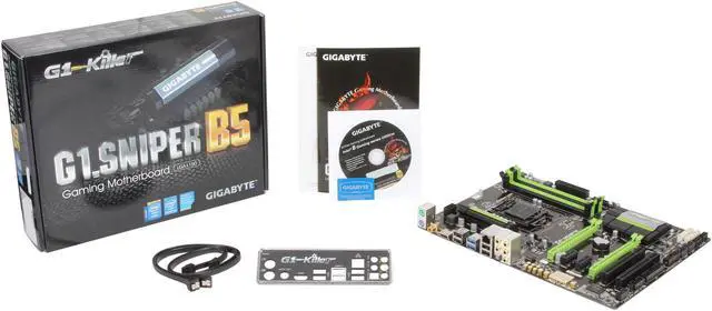 Alt view image 4 of 4 - GIGABYTE G1 Gaming G1.Sniper B5 LGA 1150 Intel B85 HDMI USB 3.0 ATX Intel Motherboard