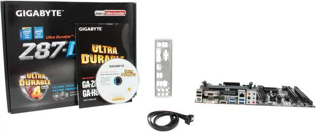 Alt view image 5 of 5 - GIGABYTE GA-Z87-DS3H LGA 1150 Intel Z87 HDMI USB 3.0 ATX Intel Motherboard