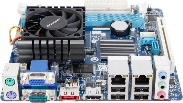 Alt view image 2 of 5 - GIGABYTE GA-C1037UN Intel Dual-core Celeron 1037U (1.8 GHz) Intel NM70 Mini ITX Motherboard / CPU / VGA Combo