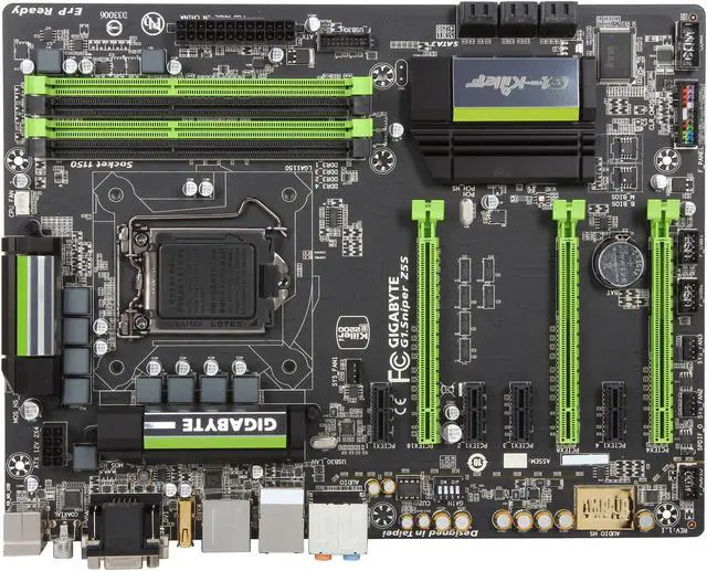 Alt view image 3 of 5 - GIGABYTE G1 Gaming G1.Sniper Z5S LGA 1150 Intel Z87 HDMI USB 3.0 ATX Intel Motherboard