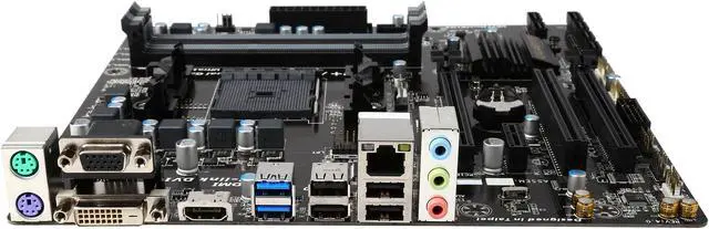 Alt view image 3 of 5 - GIGABYTE GA-F2A78M-D3H FM2+ / FM2 AMD A78 (Bolton D3) USB 3.0 HDMI Micro ATX AMD Motherboard