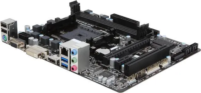 Main image of GIGABYTE GA-F2A78M-HD2 (rev. 3.0) FM2+ AMD A78 USB 3.0 HDMI Micro ATX AMD Motherboard