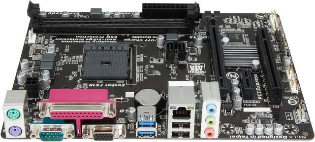 Alt view image 3 of 5 - GIGABYTE GA-AM1M-S2P AM1 USB 3.0 Micro ATX AMD Motherboard