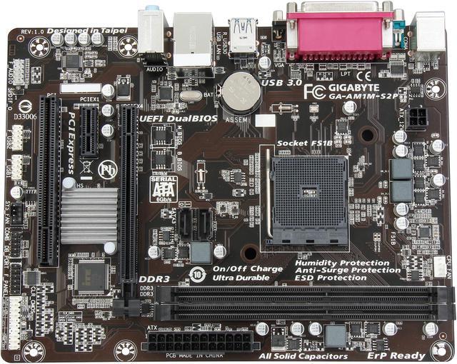 Alt view image 4 of 5 - GIGABYTE GA-AM1M-S2P AM1 USB 3.0 Micro ATX AMD Motherboard
