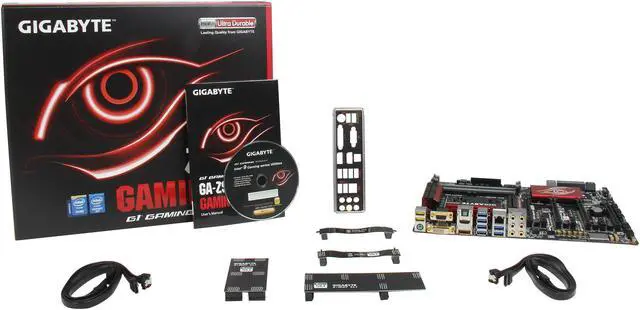 Alt view image 5 of 5 - GIGABYTE G1 Gaming GA-Z97X-Gaming GT LGA 1150 Intel Z97 HDMI USB 3.0 ATX Intel Motherboard