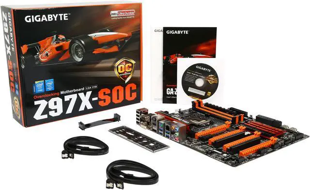 Alt view image 5 of 5 - GIGABYTE GA-Z97X-SOC (rev. 1.0) LGA 1150 Intel Z97 HDMI USB 3.0 ATX Intel Motherboard