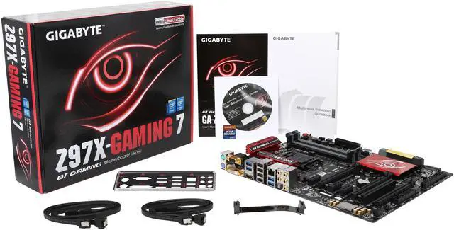 Alt view image 5 of 5 - GIGABYTE G1 Gaming GA-Z97X-Gaming 7 LGA 1150 Intel Z97 HDMI USB 3.0 ATX Intel Motherboard