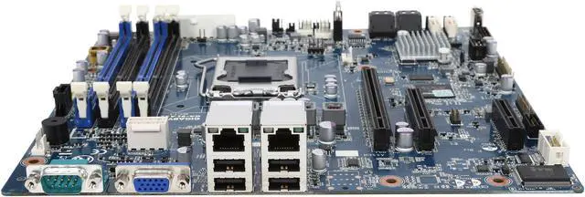 Alt view image 2 of 5 - GIGABYTE GA-6LASL Micro ATX Server Motherboard LGA 1150 Intel C222 DDR3 1600/1333