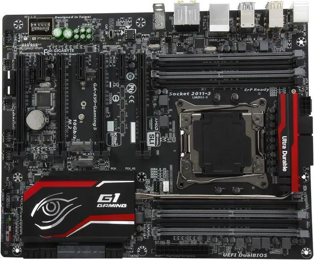 Alt view image 3 of 5 - GIGABYTE G1 Gaming GA-X99-GAMING 5 LGA 2011-v3 Intel X99 USB 3.0 ATX Intel Motherboard