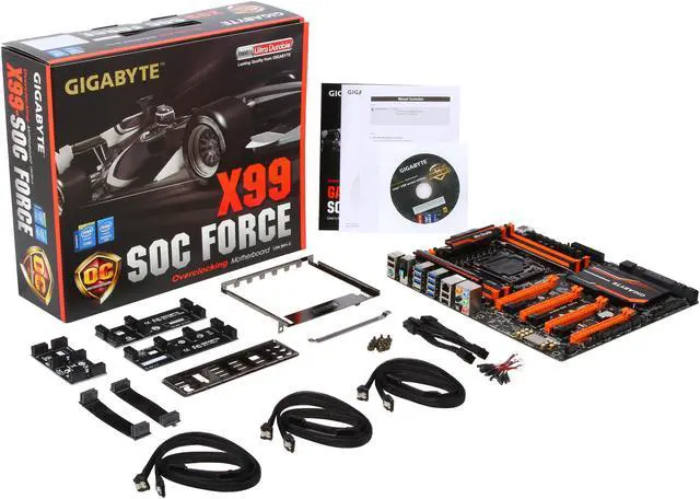 Alt view image 5 of 5 - GIGABYTE GA-X99-SOC FORCE LGA 2011-v3 Intel X99 USB 3.0 Extended ATX Intel Motherboard