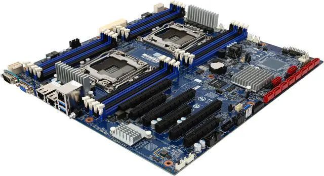 Main image of GIGABYTE MD70-HB1 E-ATX / SSI EEB Server Motherboard Dual LGA 2011-3 Intel C612