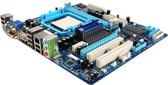 Main image of GIGABYTE GA-MA78LM-S2H AM3/AM2+/AM2 AMD 760G HDMI Micro ATX AMD Motherboard