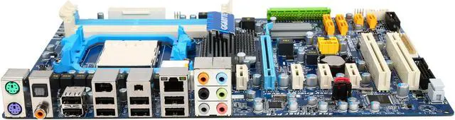 Alt view image 2 of 5 - GIGABYTE GA-MA770T-UD3P AM3 AMD 770 ATX AMD Motherboard
