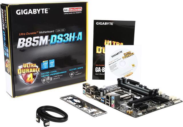 Alt view image 6 of 8 - GIGABYTE GA-B85M-DS3H-A LGA 1150 Intel B85 HDMI USB 3.0 Micro ATX Intel Motherboard