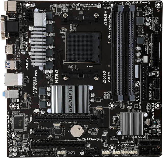 Refurbished: GIGABYTE GA-78LMT-USB3 (rev. 6.0) Micro ATX AMD ...