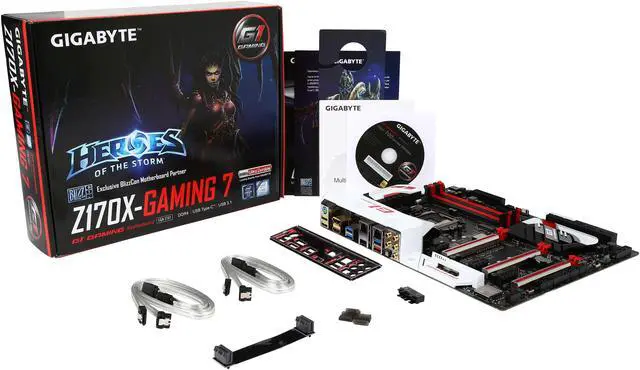 Alt view image 6 of 5 - GIGABYTE G1 Gaming GA-Z170X-Gaming 7 (rev. 1.0) LGA 1151 Intel Z170 HDMI USB 3.1 USB 3.0 ATX Intel Motherboard
