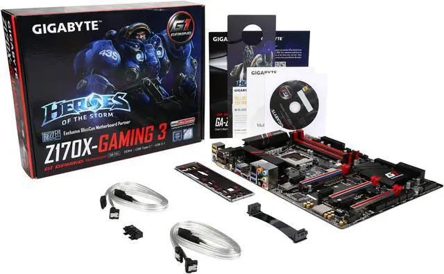 Alt view image 6 of 5 - GIGABYTE G1 Gaming GA-Z170X-Gaming 3 (rev. 1.0) LGA 1151 Intel Z170 HDMI USB 3.1 USB 3.0 ATX Intel Motherboard