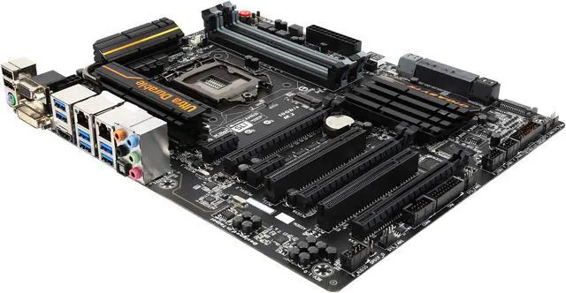 Main image of GIGABYTE GA-Z97X-UD5H-BK LGA 1150 Intel Z97 HDMI USB 3.0 ATX Intel Motherboard