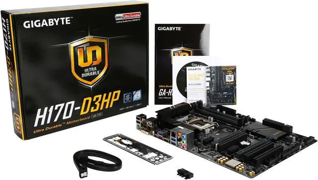 Alt view image 6 of 5 - GIGABYTE GA-H170-D3HP LGA 1151 Intel H170 HDMI USB 3.1 USB 3.0 ATX Intel Motherboard
