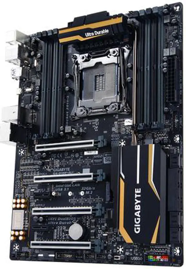 Alt view image 3 of 8 - GIGABYTE GA-X99P-SLI (rev. 1.0) LGA 2011-v3 Intel X99 USB 3.1 USB 3.0 ATX Intel Motherboard