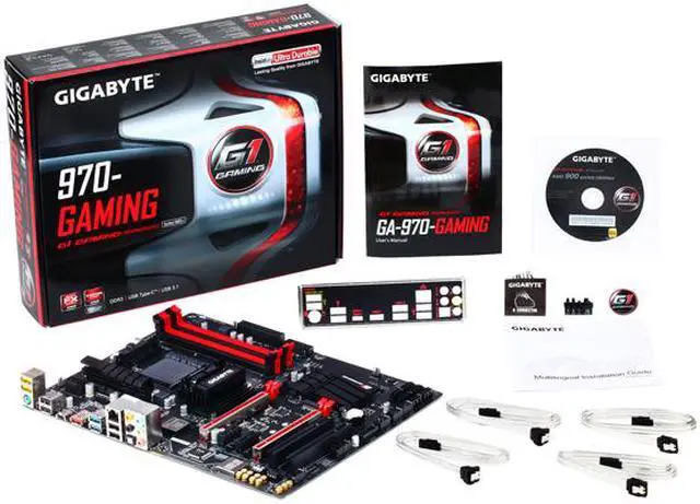 Alt view image 6 of 8 - GIGABYTE GA-970-Gaming (rev. 1.0) AM3+/AM3 AMD 970 USB 3.1 USB 3.0 ATX AMD Motherboard