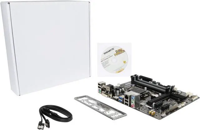Alt view image 5 of 5 - GIGABYTE GA-B85M-DS3H-A LGA 1150 Intel B85 HDMI USB 3.0 Micro ATX Motherboards - Intel