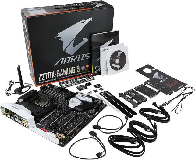 Alt view image 6 of 7 - GIGABYTE AORUS GA-Z270X-Gaming 9 (rev. 1.0) LGA 1151 Intel Z270 HDMI USB 3.1 Extended ATX Motherboards - Intel