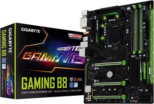 Alt view image 4 of 4 - GIGABYTE GA-Gaming B8 (rev. 1.0) LGA 1151 Intel B250 HDMI USB 3.1 ATX Motherboards - Intel