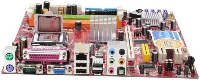 Alt view image 2 of 5 - MSI 945GM2-F LGA 775 Intel 945G Micro ATX Intel Motherboard