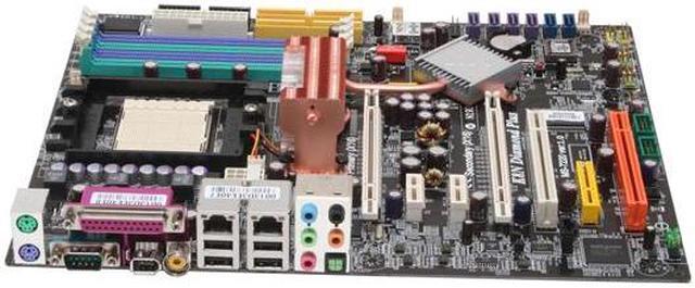 Alt view image 2 of 6 - MSI K8N Diamond Plus 939 NVIDIA nForce4 SLI X16 ATX AMD Motherboard