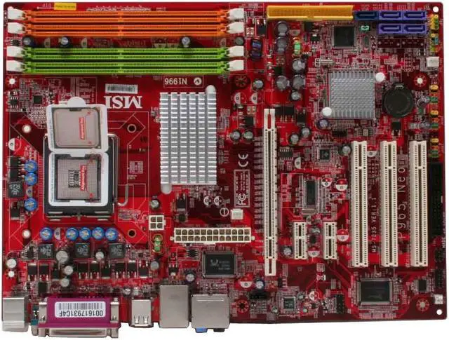Alt view image 3 of 6 - MSI P965 Neo-F LGA 775 Intel P965 Express ATX Intel Motherboard