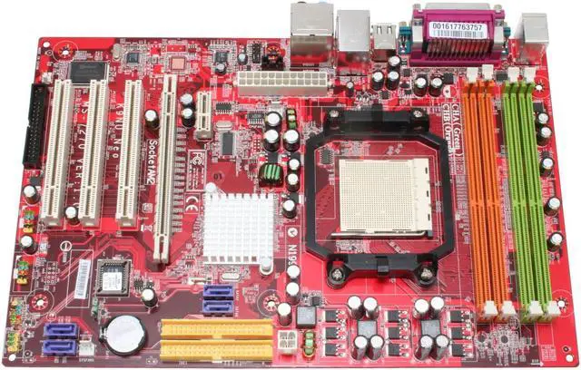 Alt view image 2 of 6 - MSI K9NU Neo-V AM2 ULi M1697 ATX AMD Motherboard
