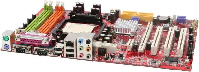 Alt view image 3 of 6 - MSI K9NU Neo-V AM2 ULi M1697 ATX AMD Motherboard