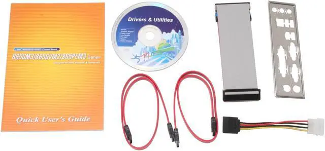 Alt view image 5 of 6 - MSI 865GM3-LS Socket 478 Intel 865G Micro ATX Intel Motherboard