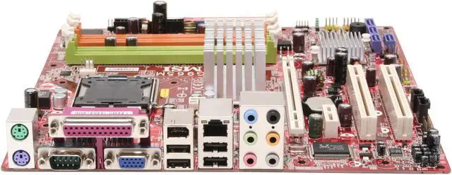 Alt view image 2 of 6 - MSI G965M-FI LGA 775 Intel G965 Express Micro ATX Intel Motherboard