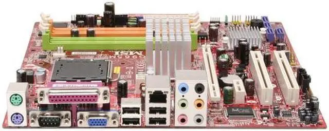 Alt view image 2 of 6 - MSI G965M-F LGA 775 Intel G965 Express Micro ATX Intel Motherboard
