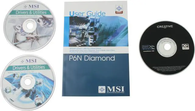Alt view image 6 of 7 - MSI P6N Diamond LGA 775 NVIDIA nForce 680i SLI ATX Intel Motherboard