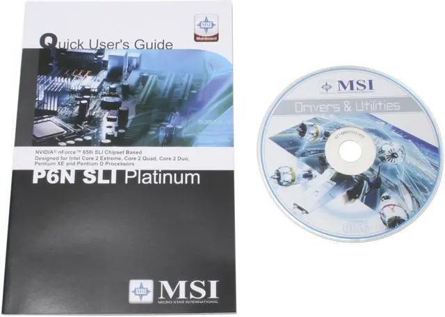 Alt view image 6 of 7 - MSI P6N SLI Platinum LGA 775 NVIDIA nForce 650i SLI ATX Intel Motherboard